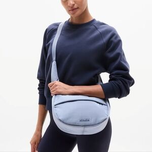 Athleta Light Blue Crossbody Bag